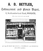Northumberland Road/A.D. Bettles Tobacconist No 4 [Guide 1903]